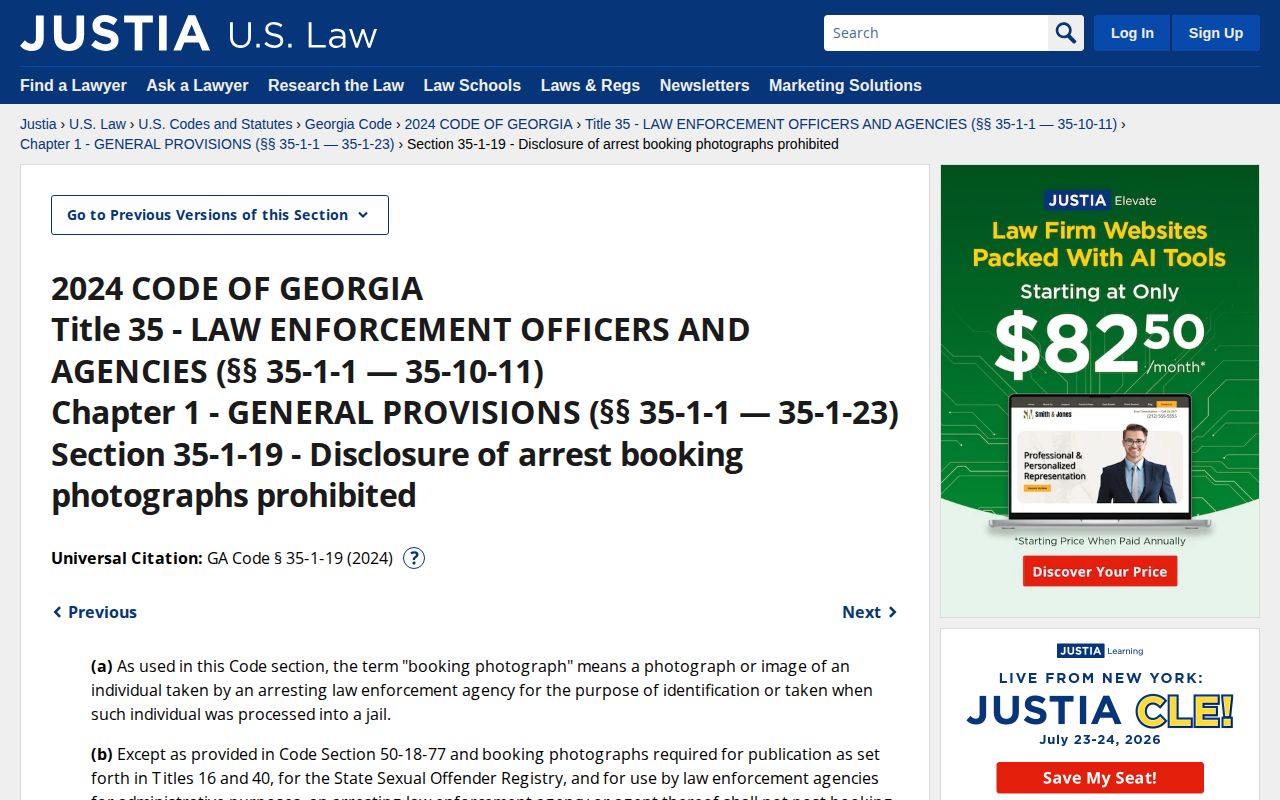 Floyd County released inmate mugshot Georgia booking photo restriction